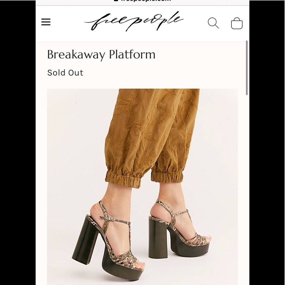 Jeffrey Campbell Breakaway Platform 7.5 or 8.5 NWT